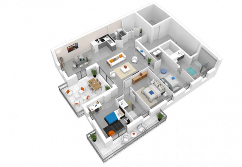En vente appartement T4 de 100 m² dans le centre-ville de Sanary - Image 2