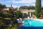 Jardin piscine villa a vendre le Beausset