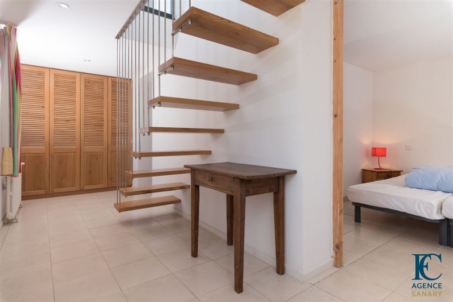 Escalier design villa Portissol